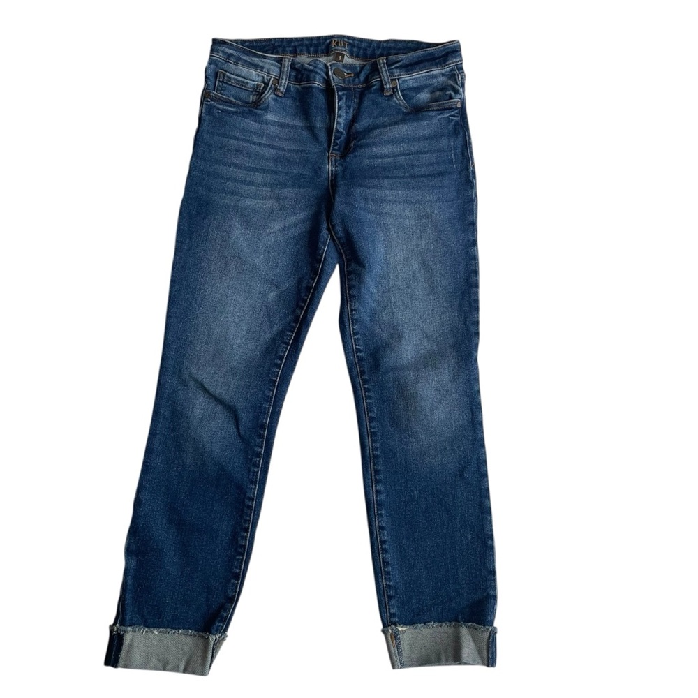 Kut from the Kloth Ankle Straight Jeans Women Size 6 SP226MB8
